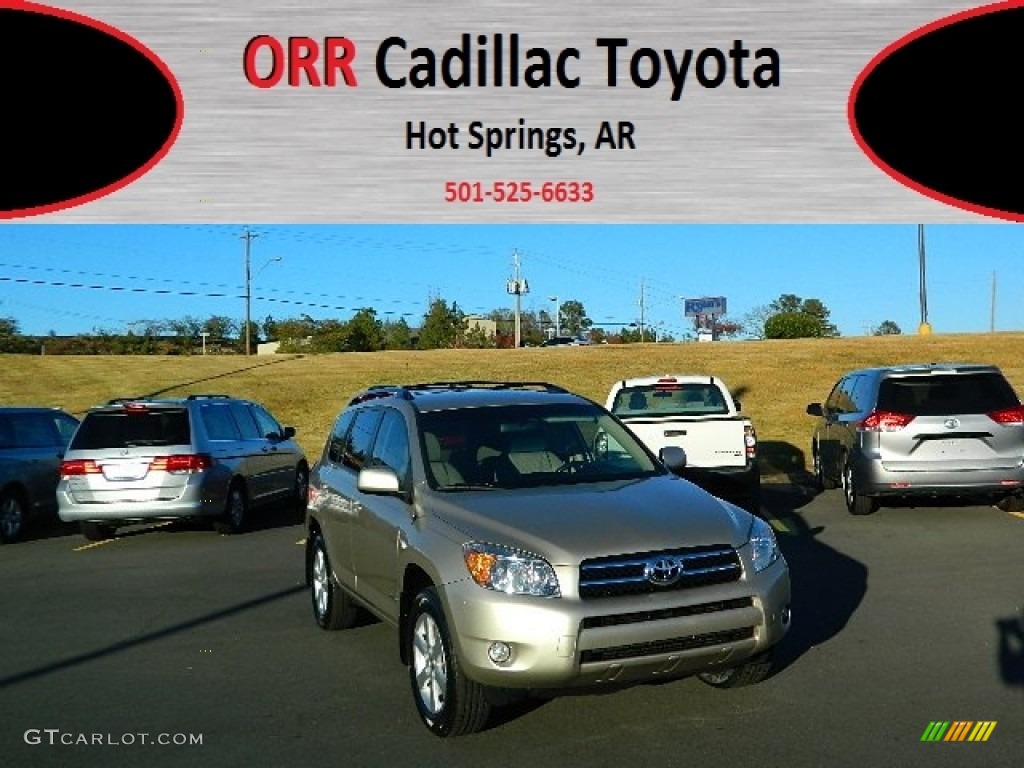 2007 RAV4 Limited - Savannah Metallic / Taupe photo #1