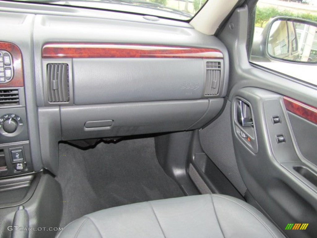 2004 Grand Cherokee Limited 4x4 - Graphite Metallic / Dark Slate Gray photo #27