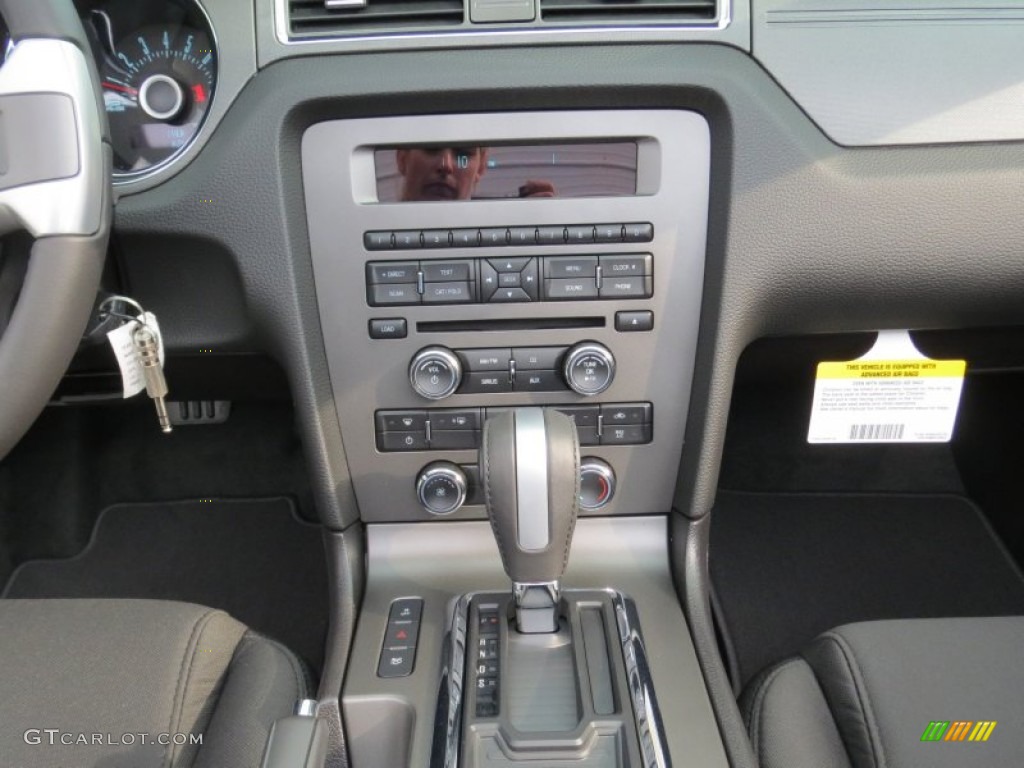 2013 Ford Mustang V6 Premium Convertible Controls Photo #73893665