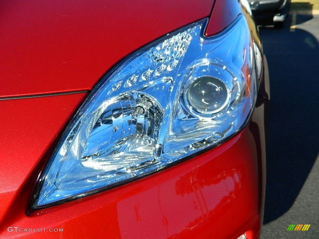 2013 Prius Three Hybrid - Barcelona Red Metallic / Dark Gray photo #9
