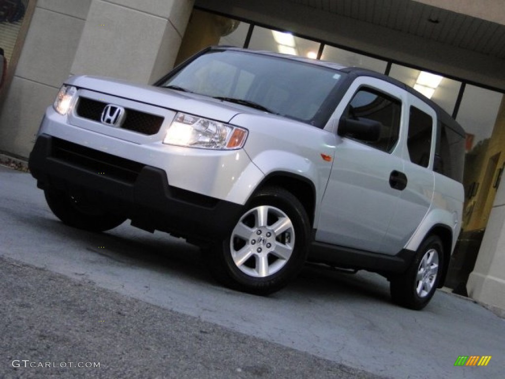 Alabaster Silver Metallic Honda Element