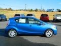 2012 Blue Streak Metallic Toyota Prius c Hybrid Two  photo #2