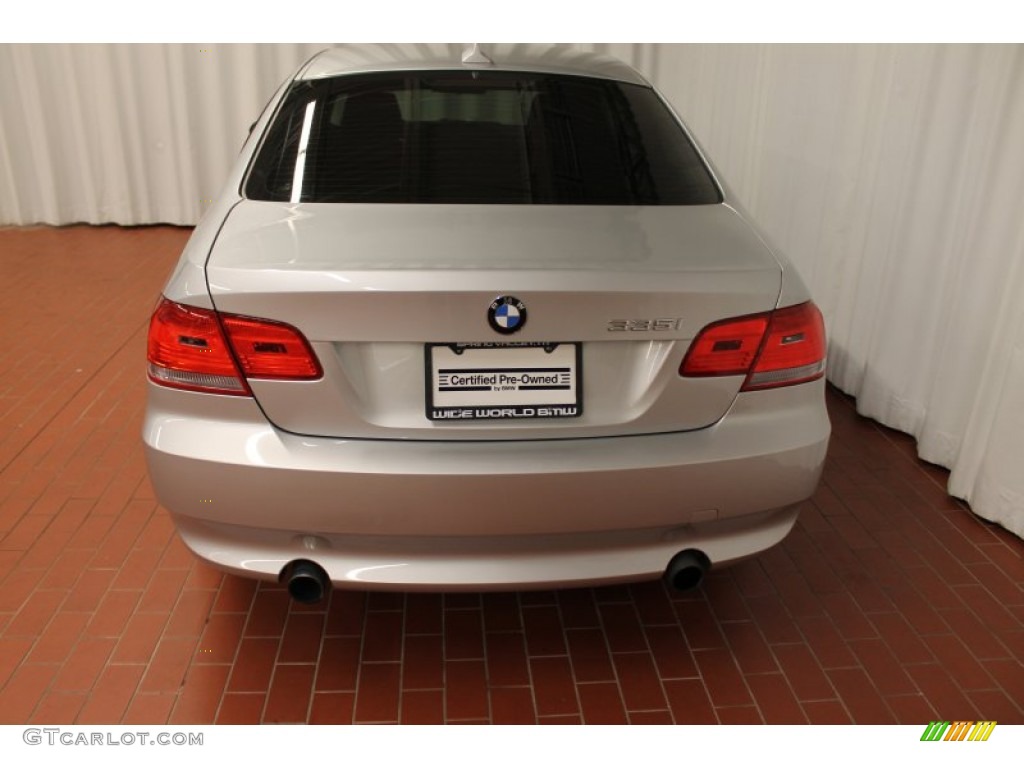 2009 3 Series 335xi Coupe - Titanium Silver Metallic / Black photo #5