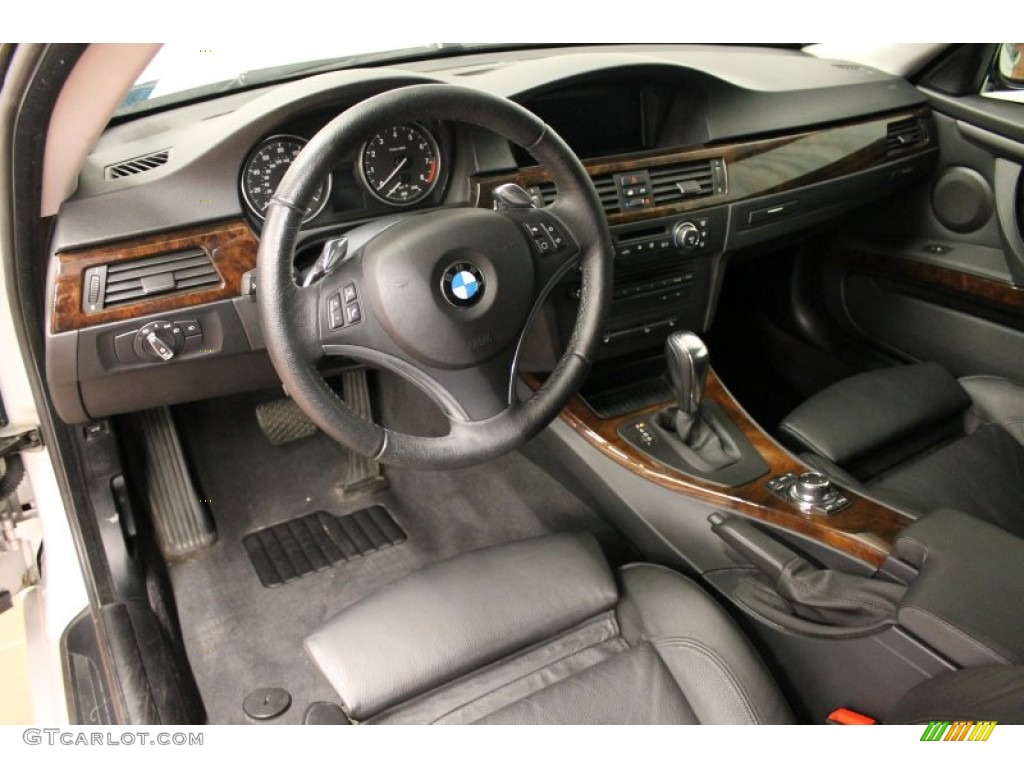 2009 3 Series 335xi Coupe - Titanium Silver Metallic / Black photo #8