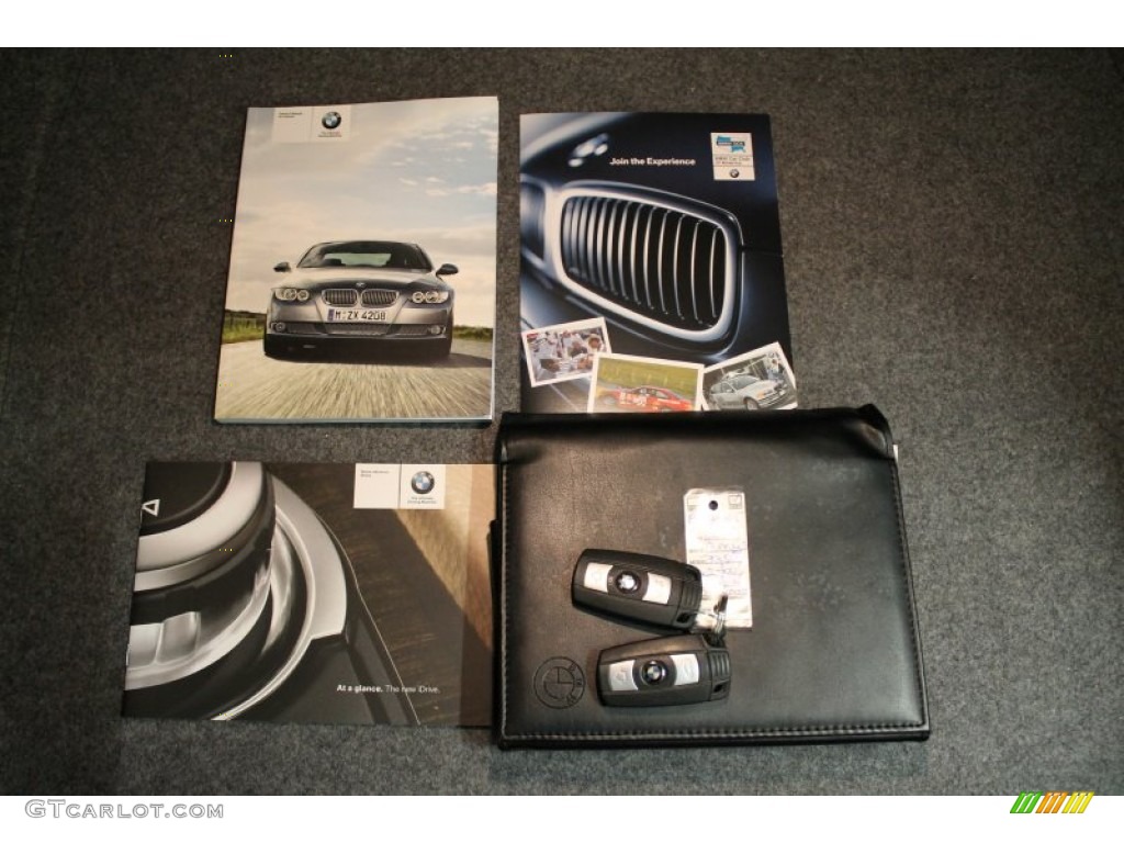 2009 3 Series 335xi Coupe - Titanium Silver Metallic / Black photo #17