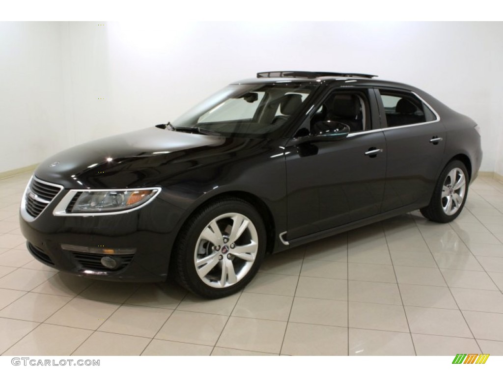 Jet Black Metallic 2011 Saab 9-5 Turbo4 Sedan Exterior Photo #73895699