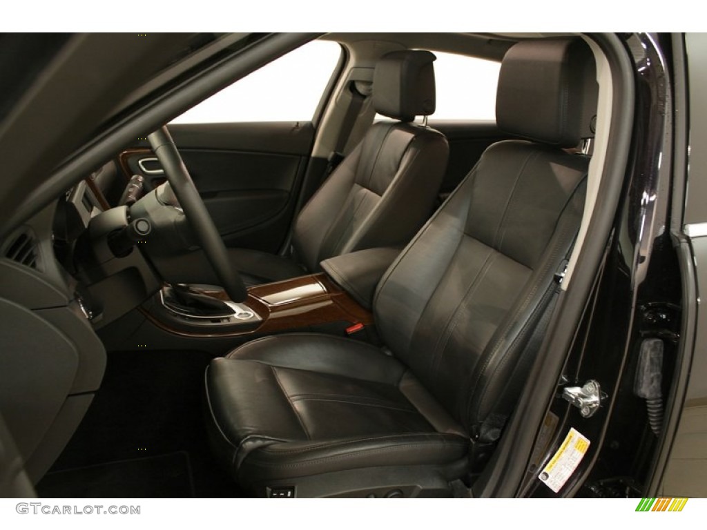Jet Black Interior 2011 Saab 9-5 Turbo4 Sedan Photo #73895750