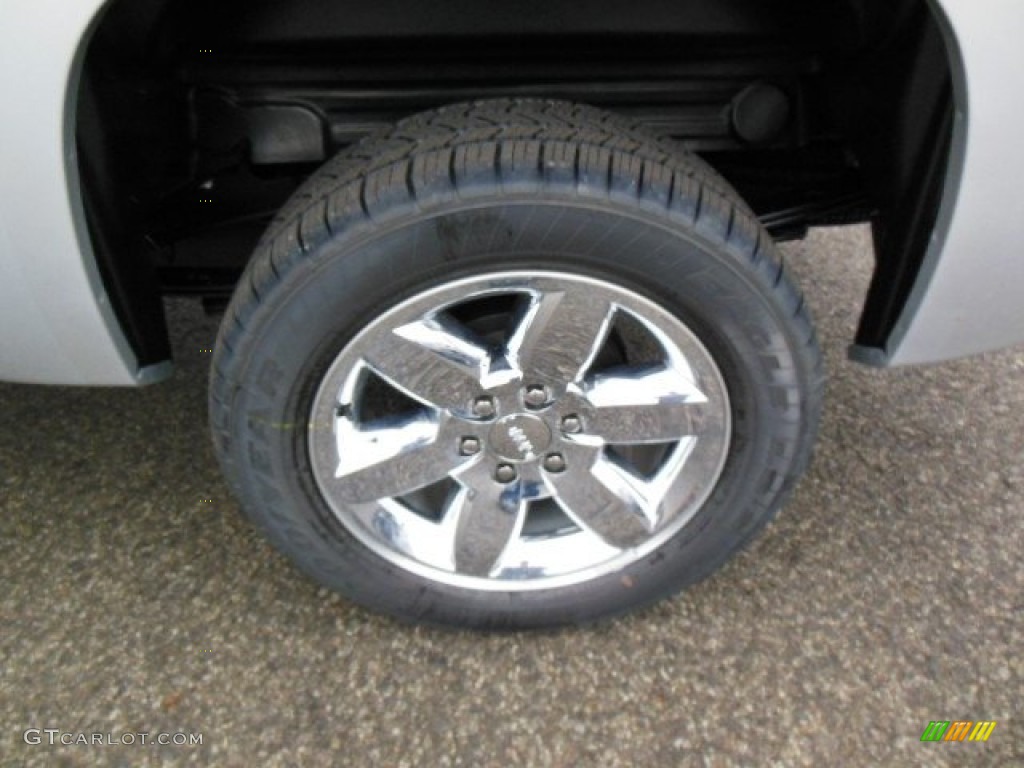 2013 Sierra 1500 SLE Extended Cab 4x4 - Quicksilver Metallic / Ebony photo #9
