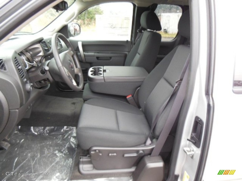 2013 Sierra 1500 SLE Extended Cab 4x4 - Quicksilver Metallic / Ebony photo #11