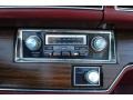 1975 Buick LeSabre White/Red Interior Audio System Photo