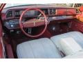 1975 Buick LeSabre White/Red Interior Prime Interior Photo