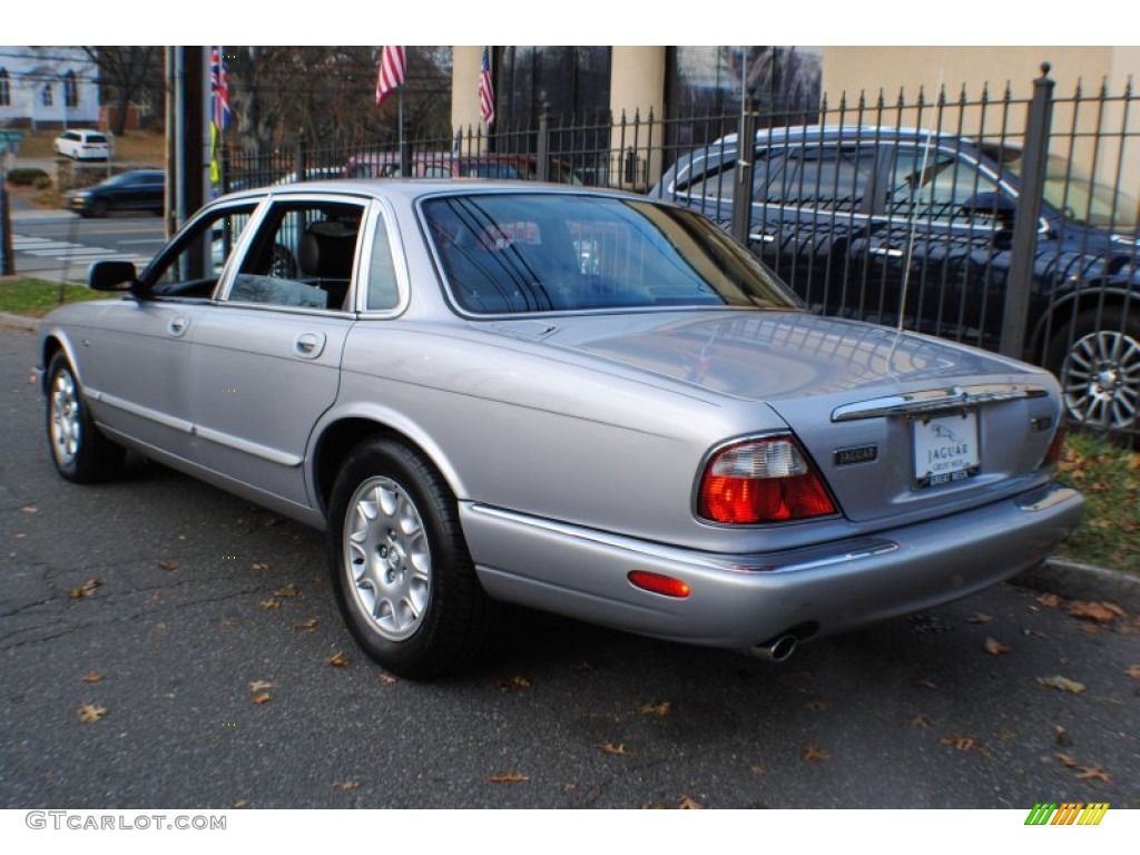 2000 XJ XJ8 - Platinum Silver / Charcoal photo #4