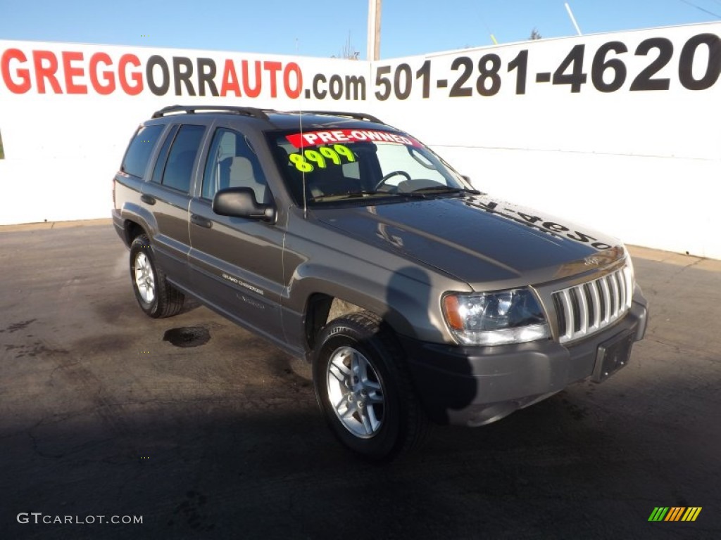 2004 Grand Cherokee Laredo - Light Khaki Metallic / Taupe photo #1