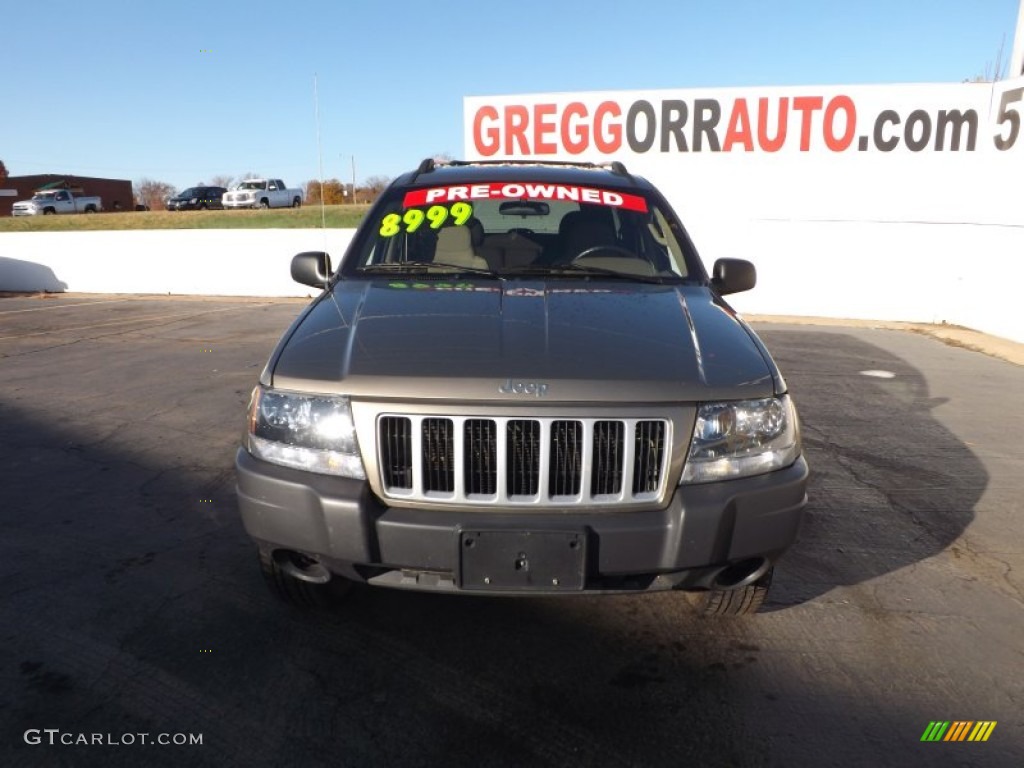 2004 Grand Cherokee Laredo - Light Khaki Metallic / Taupe photo #2