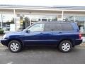 Indigo Ink Blue Metallic 2001 Toyota Highlander Limited 4WD Exterior