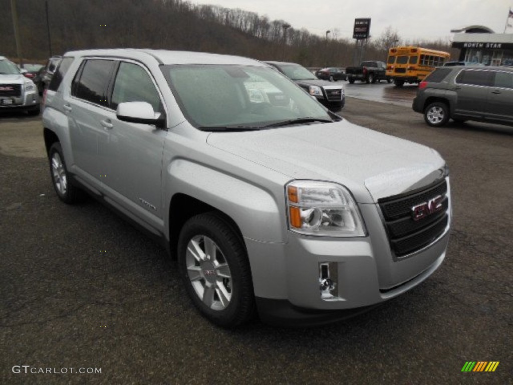 Quicksilver Metallic 2013 GMC Terrain SLE AWD Exterior Photo #73897869