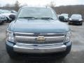 2007 Blue Granite Metallic Chevrolet Silverado 1500 LS Crew Cab 4x4  photo #3