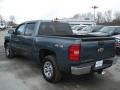 2007 Blue Granite Metallic Chevrolet Silverado 1500 LS Crew Cab 4x4  photo #6