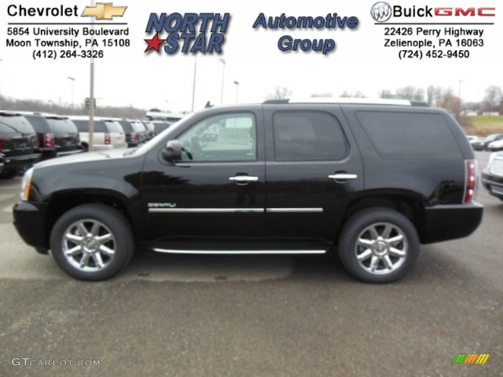 2013 Yukon Denali AWD - Onyx Black / Ebony photo #1