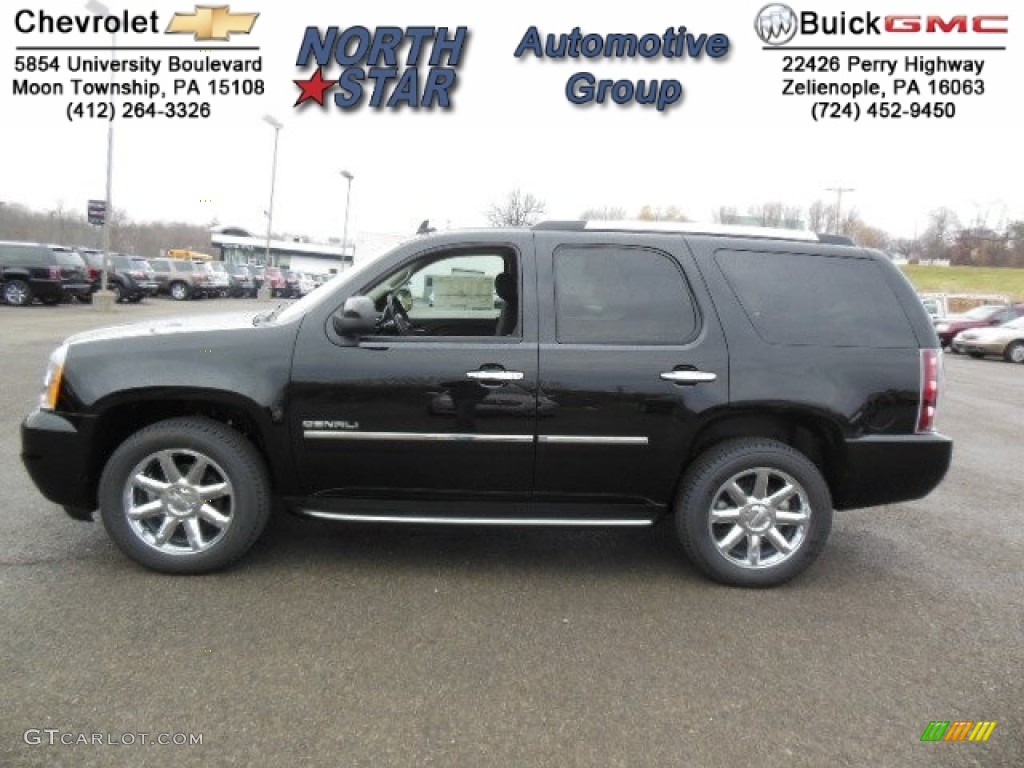 2013 Yukon Denali AWD - Onyx Black / Ebony photo #1