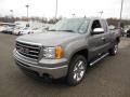 2013 Steel Gray Metallic GMC Sierra 1500 SLE Extended Cab 4x4  photo #2