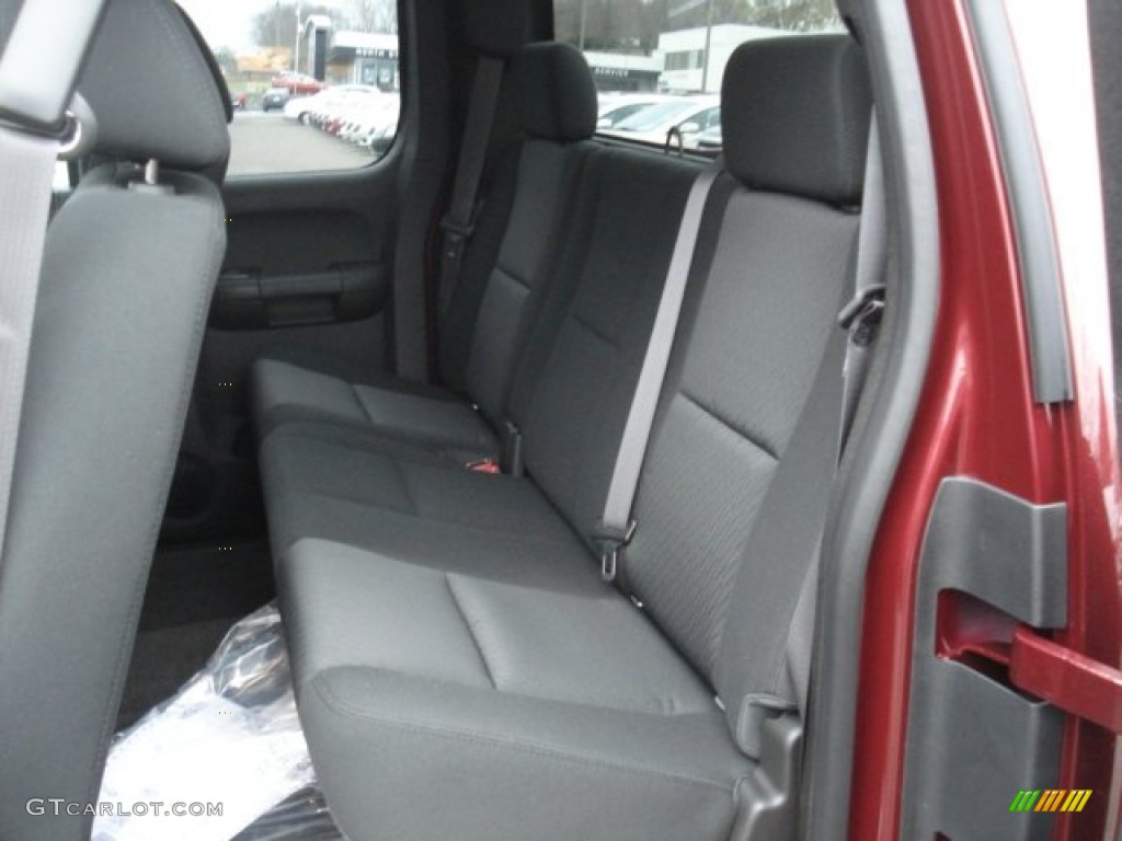 2013 Sierra 1500 SLE Extended Cab 4x4 - Sonoma Red Metallic / Ebony photo #13