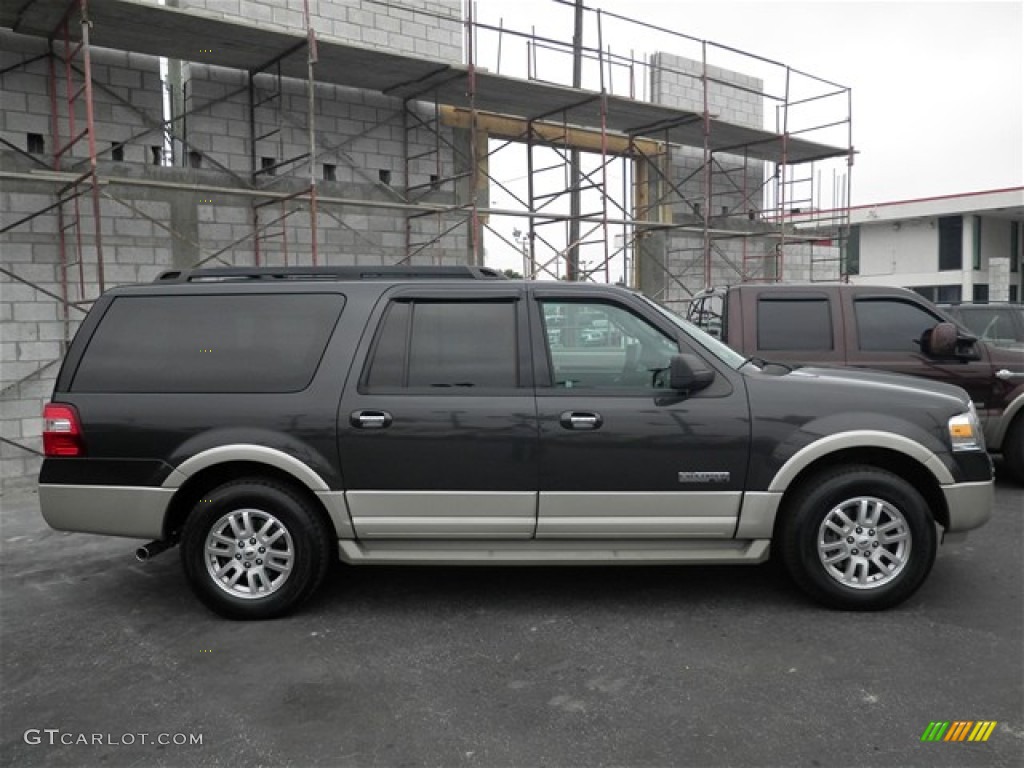 Carbon Metallic 2007 Ford Expedition EL Eddie Bauer Exterior Photo #73900763