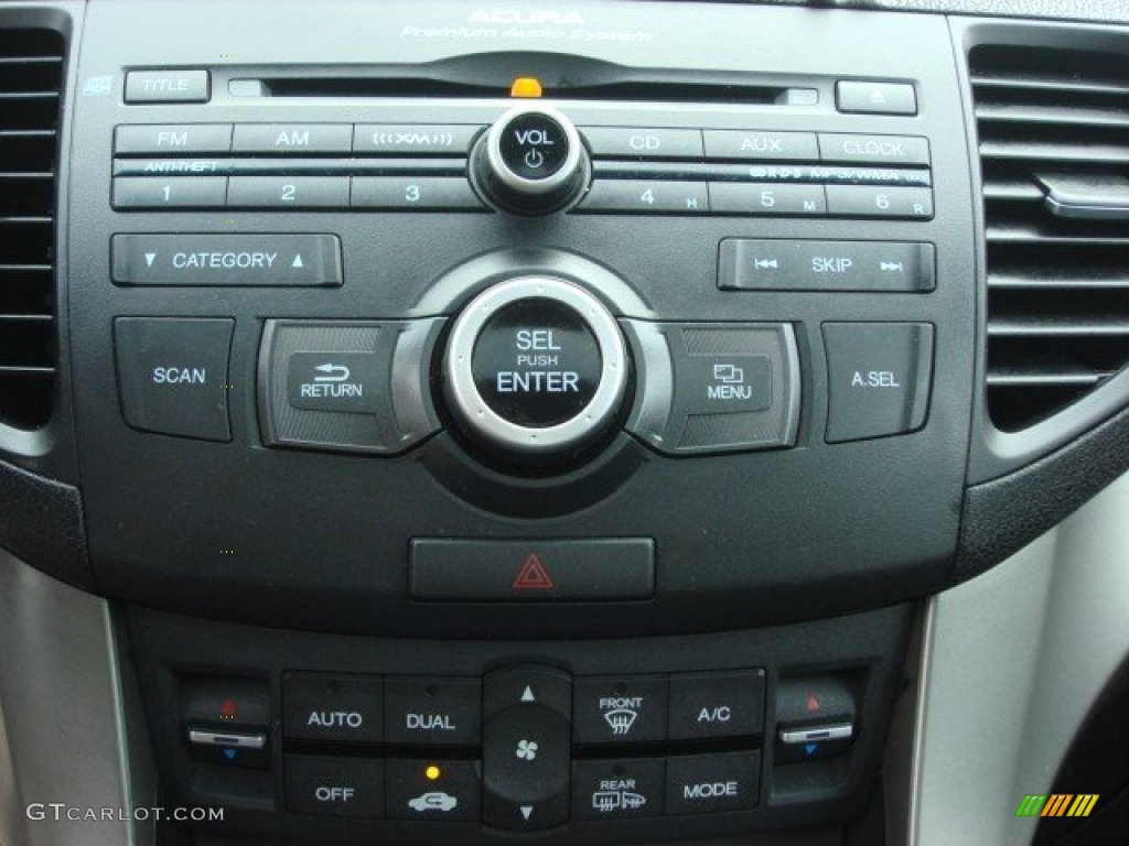 2010 TSX Sedan - Crystal Black Pearl / Ebony photo #17