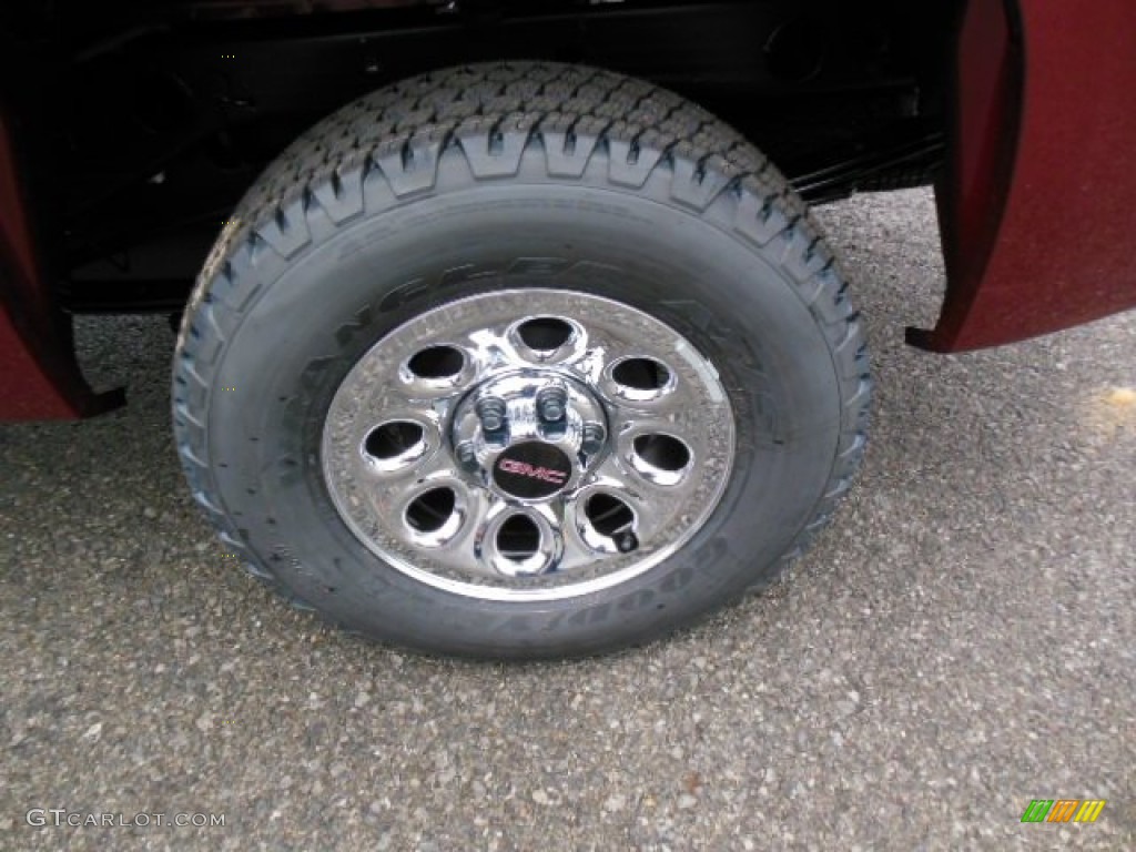 2013 Sierra 1500 Extended Cab 4x4 - Sonoma Red Metallic / Dark Titanium photo #9