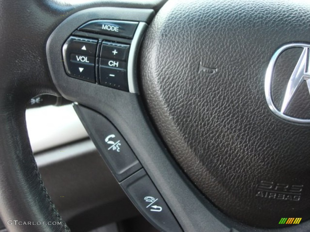 2010 TSX Sedan - Crystal Black Pearl / Ebony photo #21