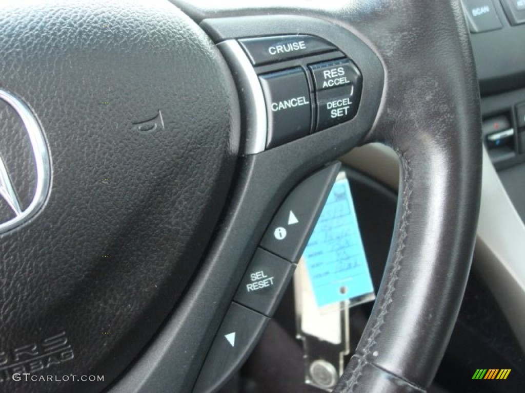 2010 TSX Sedan - Crystal Black Pearl / Ebony photo #22