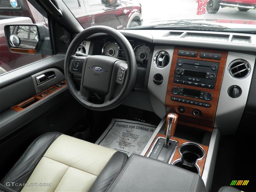 Charcoal Black/Camel Interior 2007 Ford Expedition EL Eddie Bauer Photo #73900979
