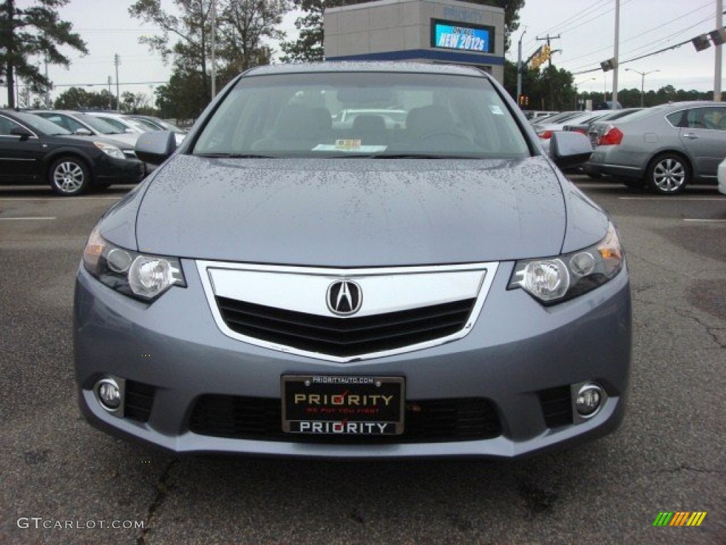 2012 TSX Technology Sedan - Forged Silver Metallic / Taupe photo #7