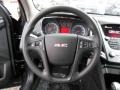 Jet Black 2013 GMC Terrain SLE AWD Steering Wheel
