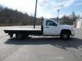 Summit White 2009 Chevrolet Silverado 3500HD Work Truck Regular Cab 4x4 Chassis