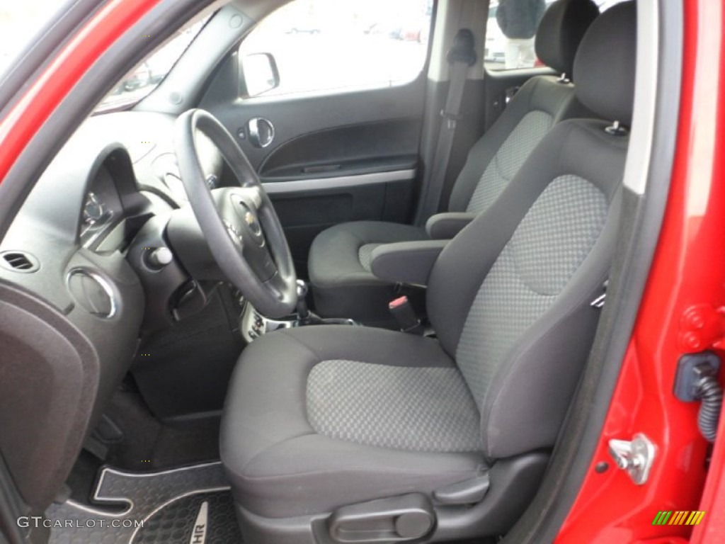 Ebony Black Interior 2008 Chevrolet HHR LS Photo #73902002