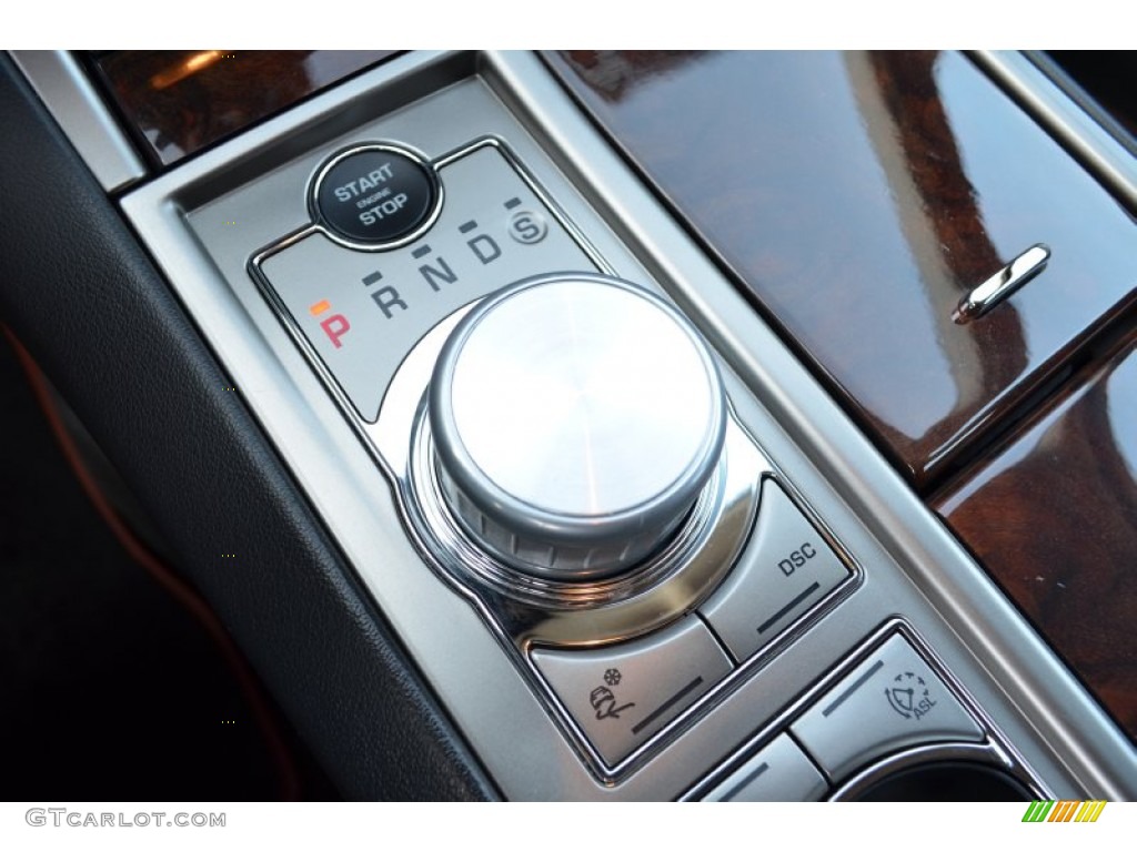 2009 XF Supercharged - Lunar Grey Metallic / Spice/Charcoal photo #17