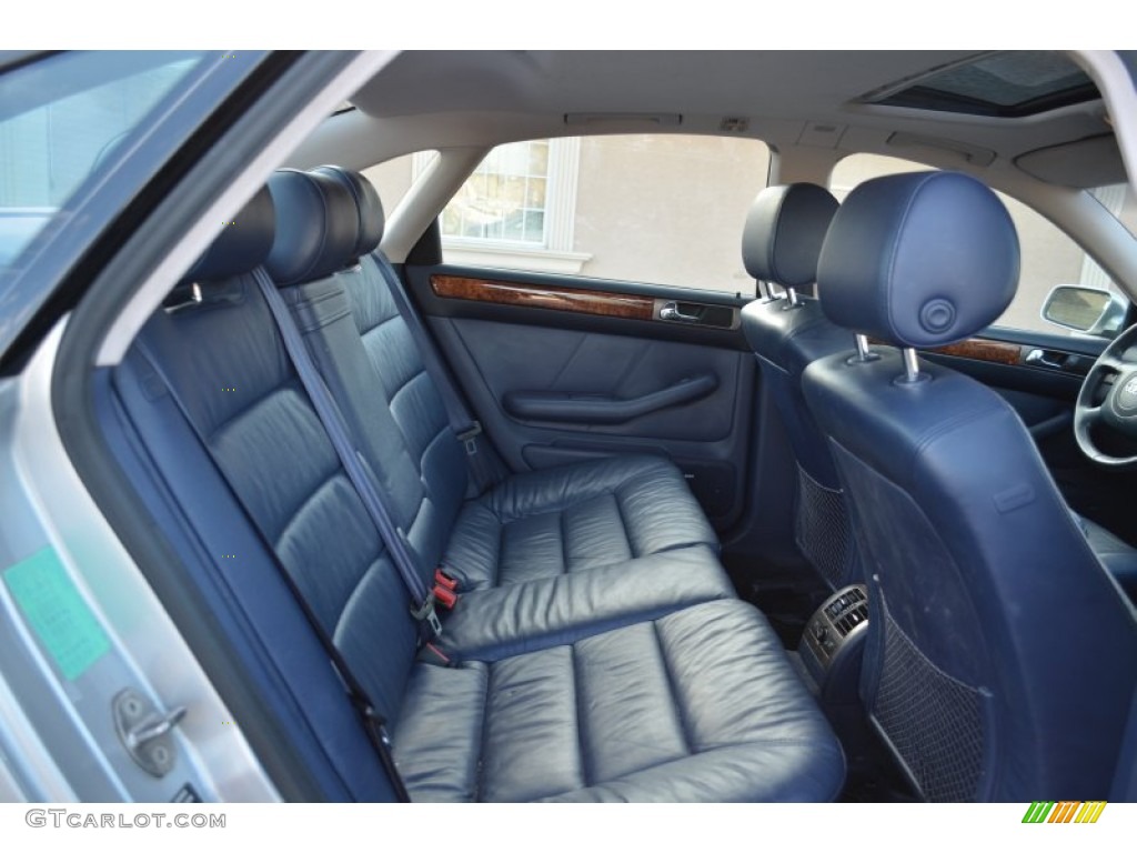 2000 Audi A6 2.7T quattro Sedan Rear Seat Photo #73903205
