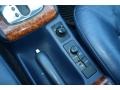 2000 Audi A6 Royal Blue Interior Controls Photo