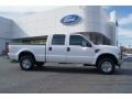 Oxford White 2008 Ford F250 Super Duty XL Crew Cab 4x4 Exterior