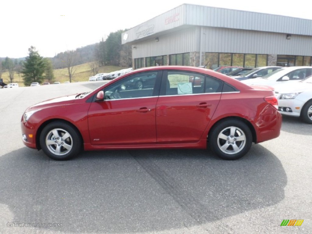 2013 Cruze LT/RS - Crystal Red Metallic Tintcoat / Jet Black photo #1