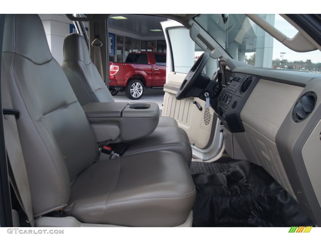 Camel Interior 2008 Ford F250 Super Duty XL Crew Cab 4x4 Photo #73903514