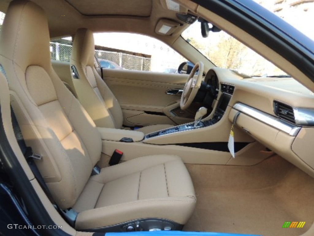 Luxor Beige Interior 2013 Porsche 911 Carrera Coupe Photo #73904671