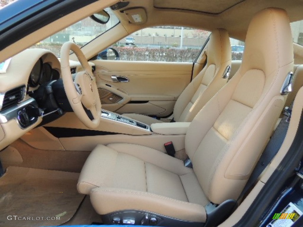 Luxor Beige Interior 2013 Porsche 911 Carrera Coupe Photo #73904736