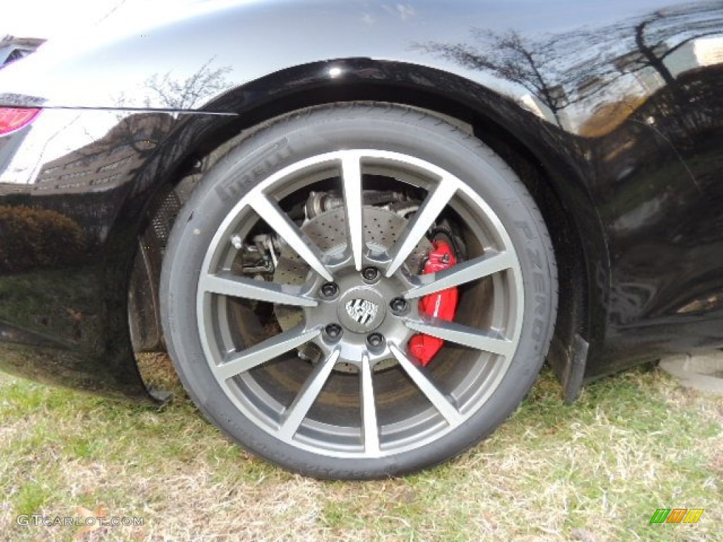 2013 911 Carrera S Coupe - Black / Agate Grey/Pebble Grey photo #9