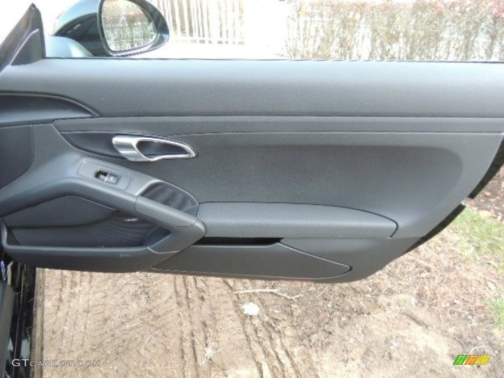 2013 Porsche Boxster Standard Boxster Model Black Door Panel Photo #73905460