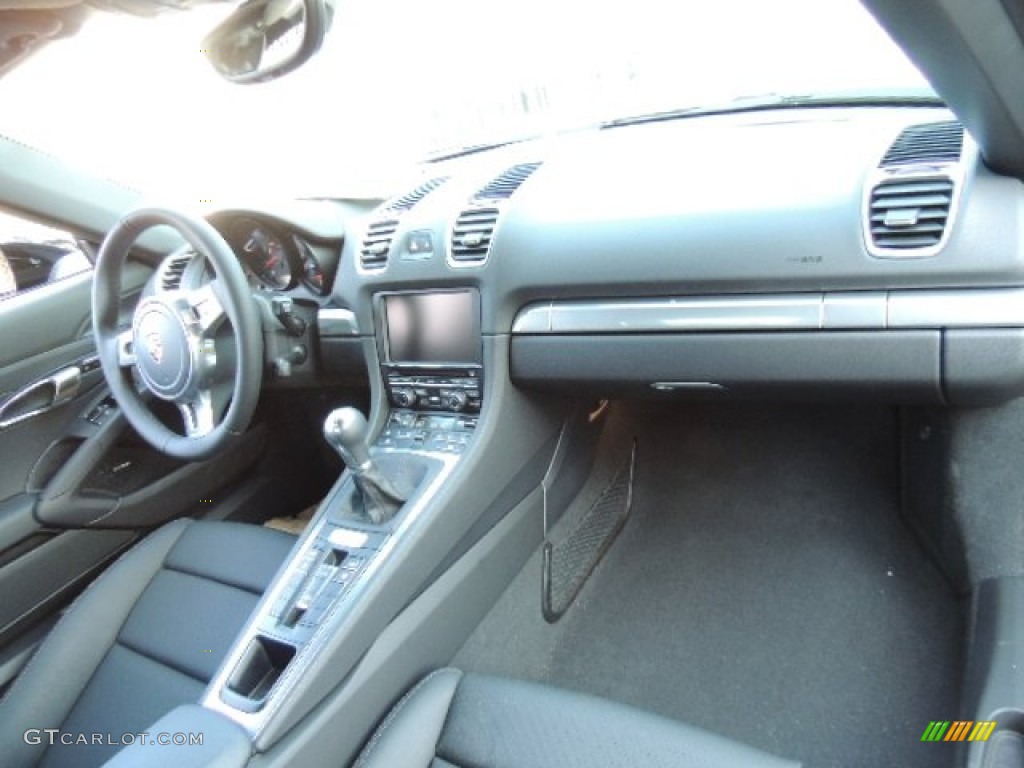 2013 Porsche Boxster Standard Boxster Model Black Dashboard Photo #73905488
