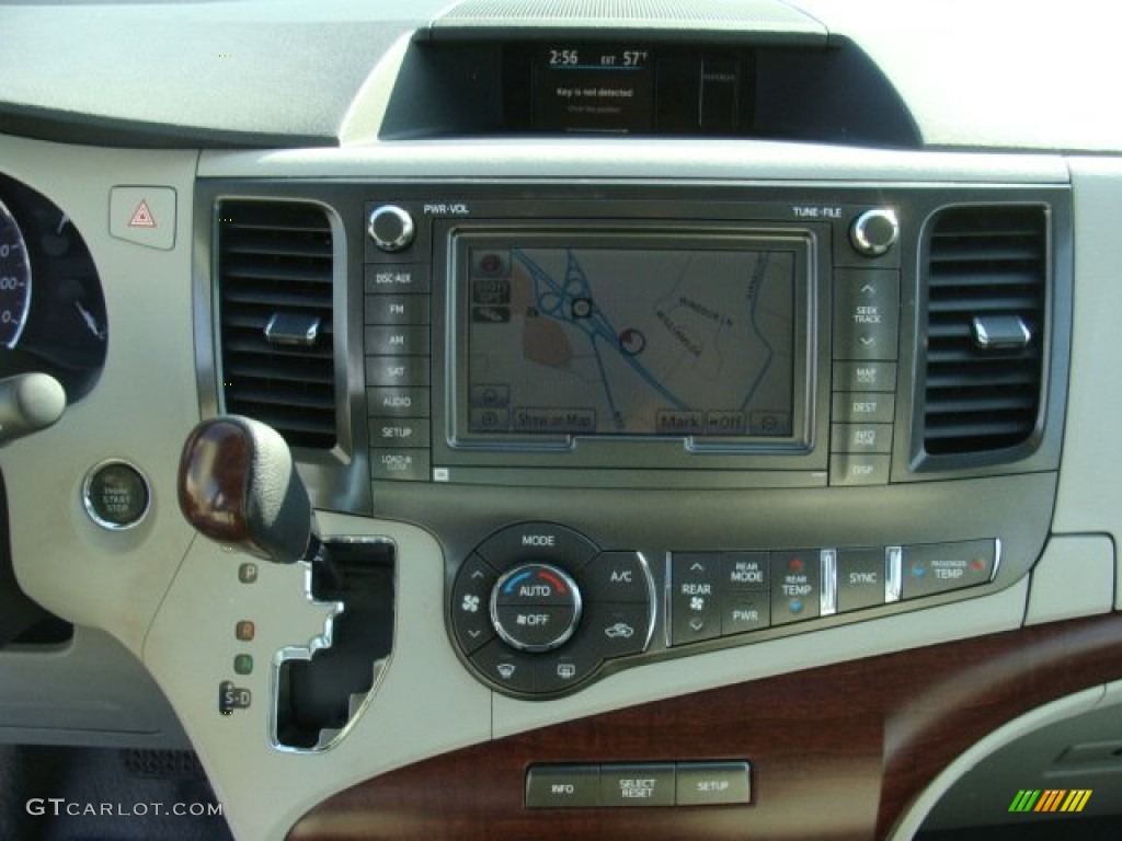 2011 Sienna XLE - Silver Sky Metallic / Light Gray photo #11