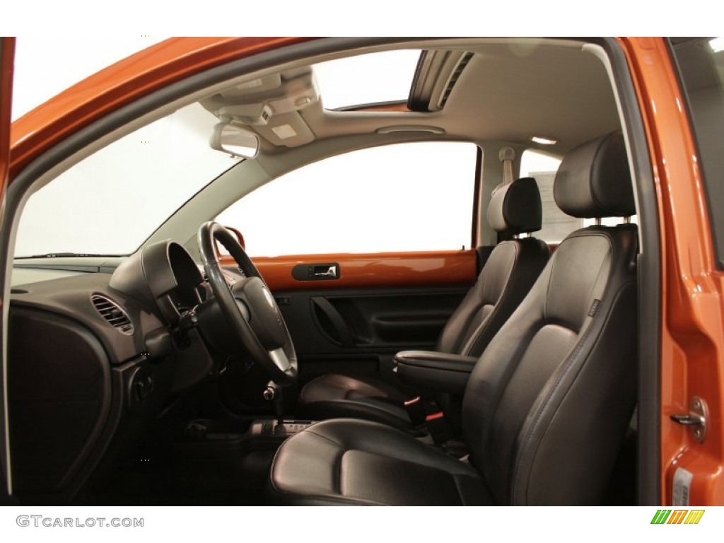 Black Interior 2010 Volkswagen New Beetle Red Rock Edition Coupe Photo #73906518