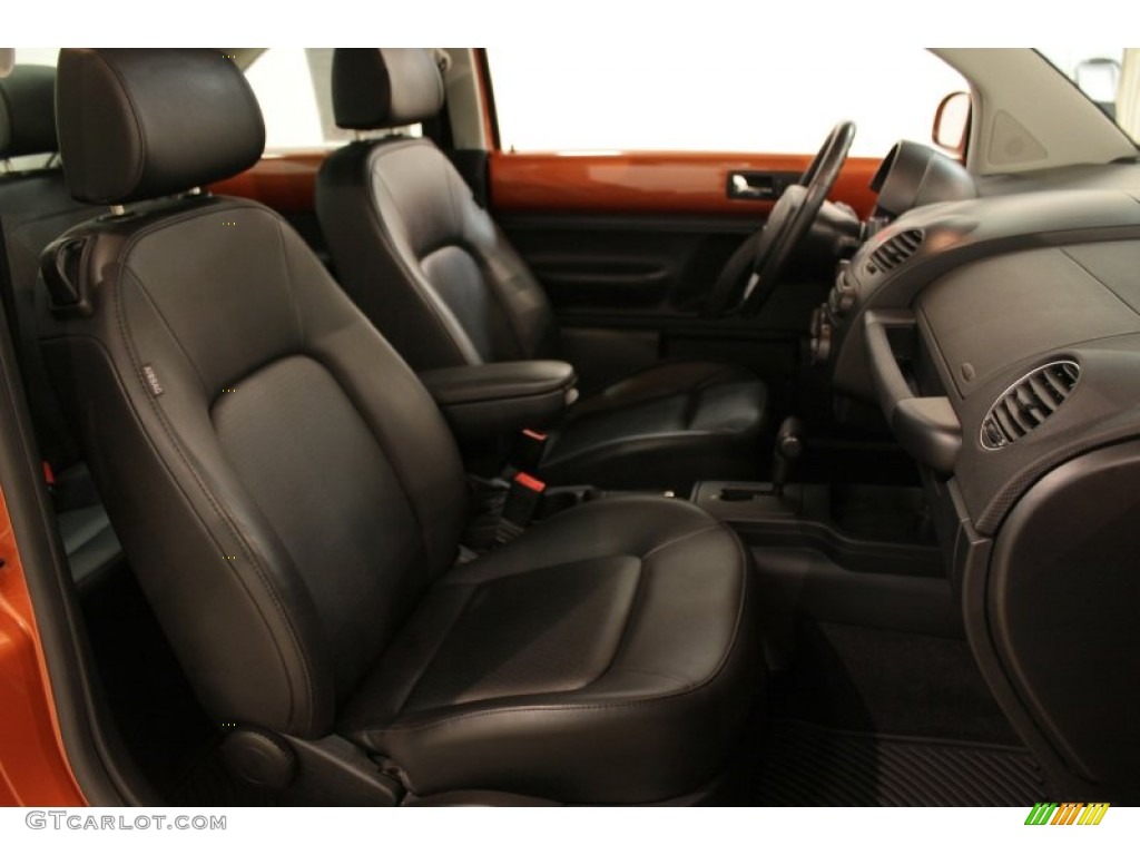 2010 Volkswagen New Beetle Red Rock Edition Coupe Front Seat Photo #73906565